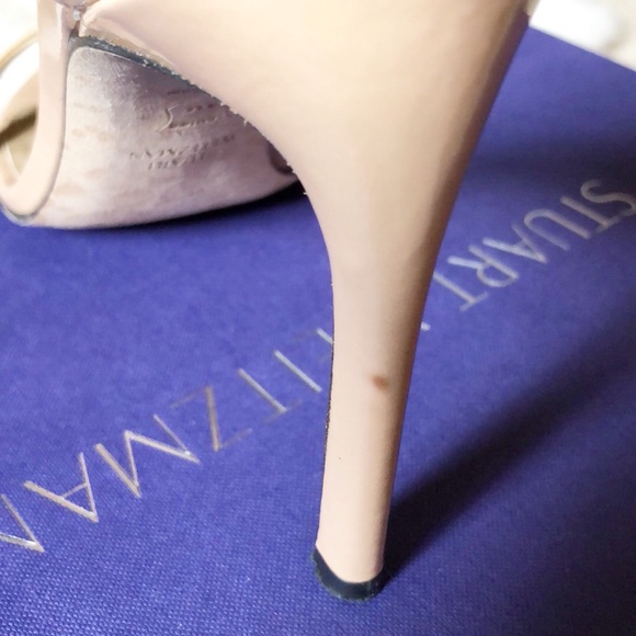 Stuart Weitzman Nudistsong Ankle Strap Sandal - Picture 6 of 7